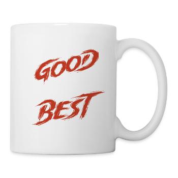 Gut, besser, bestes Bärenranking, lustige Natur. - Tasse - Weiß - Rechts