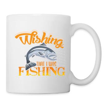 Angler Gift Funny Fishing Fisherman Fishing - Mug - white - Right