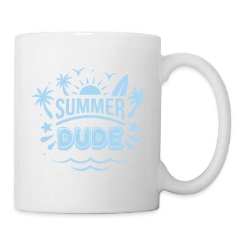 Summer Dude Surf Logo - Mug - white - Right