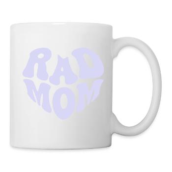 Rad Mother – Kleines Herz (Custom Color) - Tasse - Weiß - Rechts