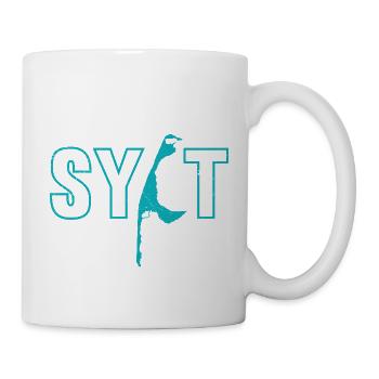 Vacances en mer du Nord STRESS SYLT Drôle - Mug blanc - blanc - Droite