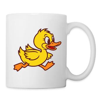 Running Duck Baby Duckling Duckling Duckling Duckling - Mug - white - Right