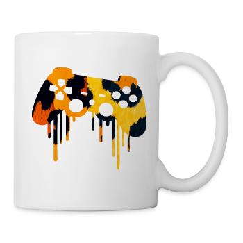 Leopard Print Gaming player - Mug - white - Right