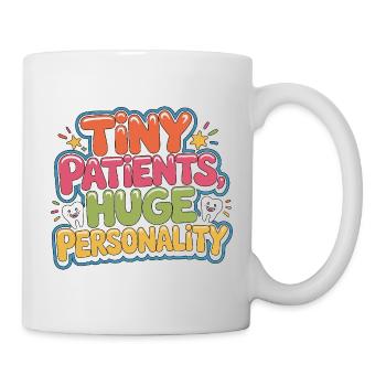 Dentiste pédiatrique Petits patients Soins dentaires importants - Mug blanc - blanc - Droite