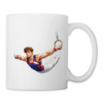 Turner am Ring Iron Cross Illustration - Tasse - Weiß - Rechts