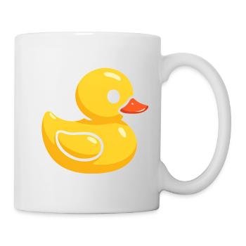 Duck Costume Rubber Duck Rubber Duck Rubber Duck yellow - Mug - white - Right