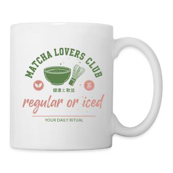 Matcha Lovers Club Regular Or Iced Daily Ritual - Mug - white - Right