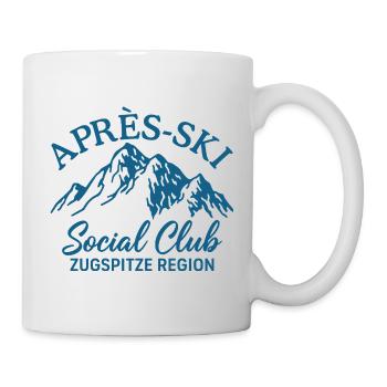 Après Ski Social Club Région de Zugspitze - Mug blanc - blanc - Droite