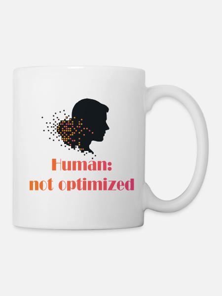 Non optimisé - Mug blanc - blanc