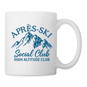 Apres Ski Social Club High Altitude Club Skifahren - Tasse - Weiß - Rechts