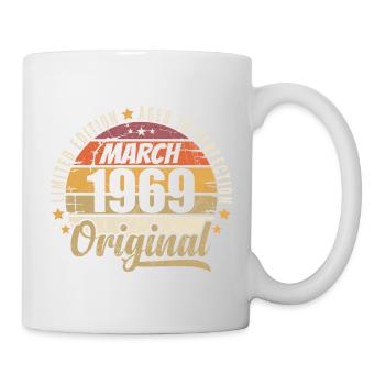 57. Anniversary 57 Years Limited Edition March 1969 - Mug - white - Right