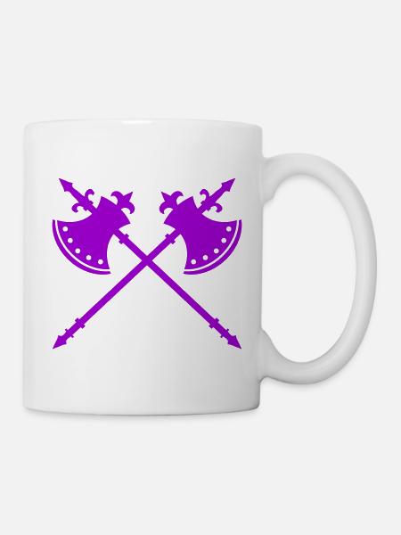 Äxte Waffen  - Tasse - Weiß