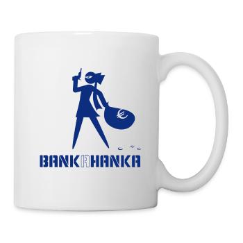 BANK A HANKA - blue - - Tasse - Weiß - Rechts