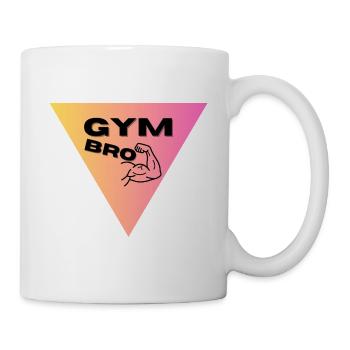 Muscle Logo Triangle - Mug - white - Right