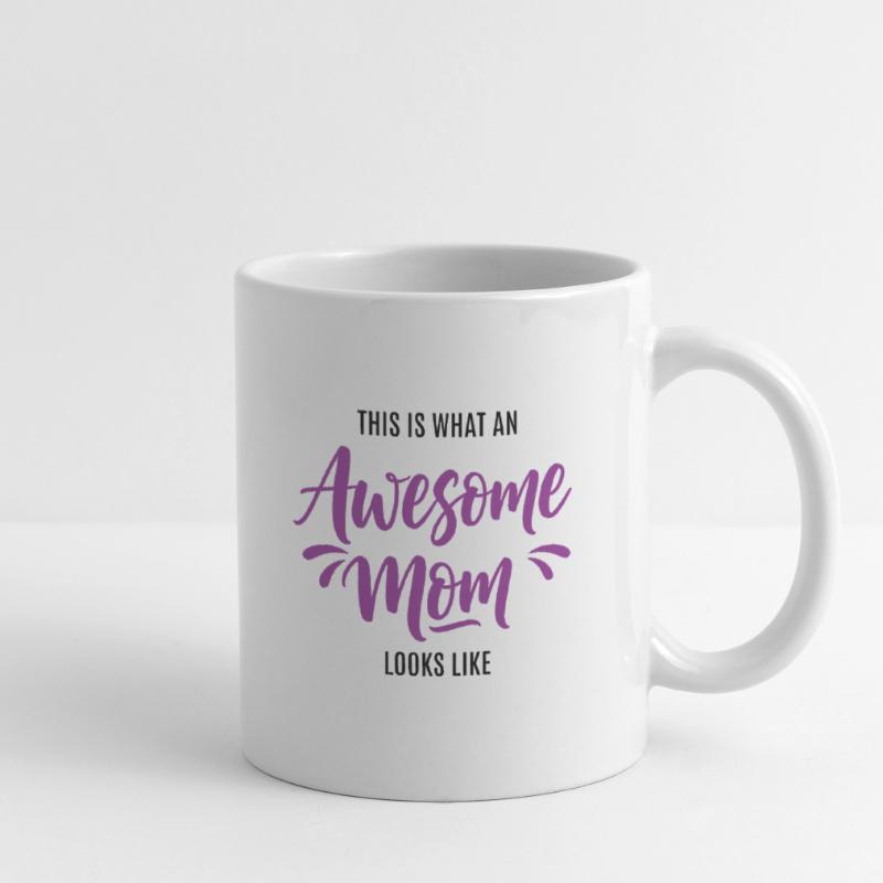 So Sieht Eine Tolle Mutter Aus Mama Geschenk Tasse