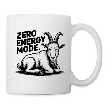 Zero Energy Mode Goat - Mug - white - Right