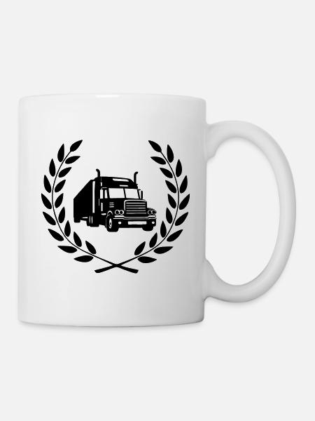 Lkw fahrer - Tasse - Weiß