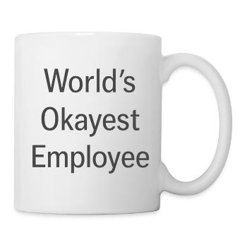 Employé le plus correct du monde - Mug blanc - blanc - Droite