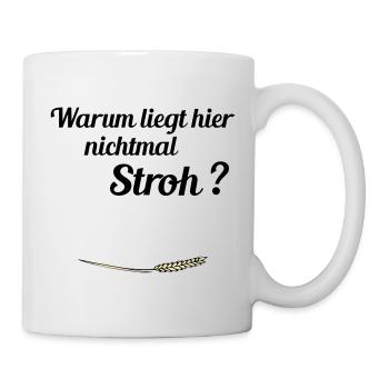 no straw - Mug - white - Right