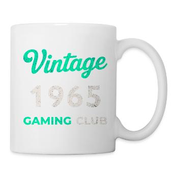 Vintage 1965 – Gaming Club Retro Birth Year - Mug - white - Right