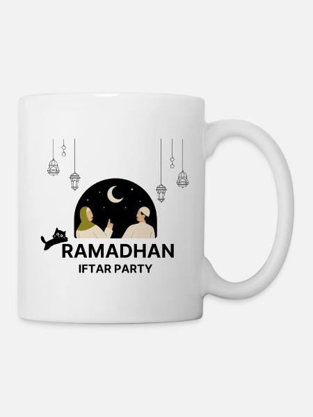 Ramadan-Iftar-Partei - Tasse - Weiß