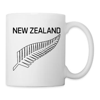 Fougère néo-zélandaise Fier Néo-Zélandais Néo-Zélandais Drôle - Mug blanc - blanc - Droite