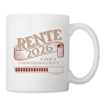 Pension 2026 Gift Man Pensioner Retirement Funny - Mug - white - Right