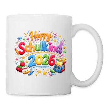 Don d’inscription scolaire Happy Schoolchild 2026 - Mug blanc - blanc - Droite