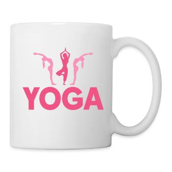 Yoga Meditation Training Yoga Lover Yoga Class - Mug - white - Right