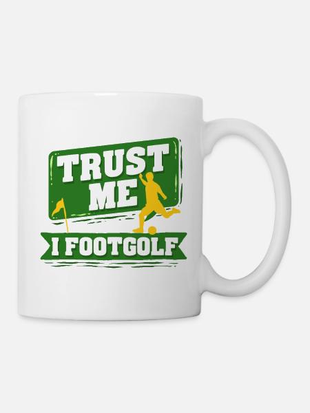 Footgolf Fußballgolf - Tasse - Weiß