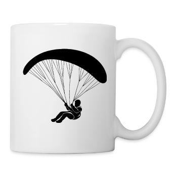 Parapente minimaliste - Mug blanc - blanc - Droite