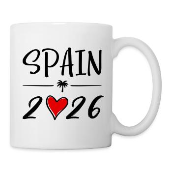 Spain 2026 - Tasse - Weiß - Rechts