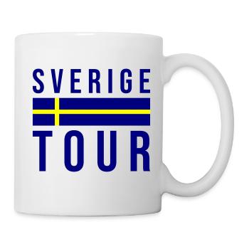 Sverige Tour Schweden - Tasse - Weiß - Rechts