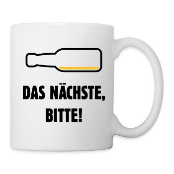 La prochaine chose, s’il vous plaît ! (Bière / Bière / Pourrie 2C) - Mug blanc - blanc - Droite