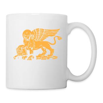 Venice Veneto Italy Lion Gonfalon Serenissima - Mug - white - Right