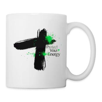 Protect Your Energy - Mindfulness Design - Mug - white - Right