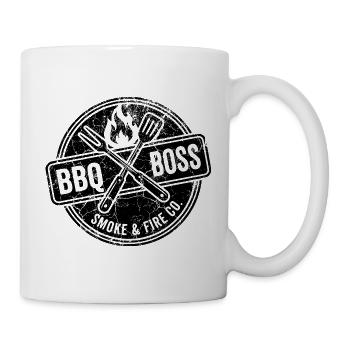 T-shirt barbecue, sweat à capuche, sac, cadeau de tasse - Mug blanc - blanc - Droite