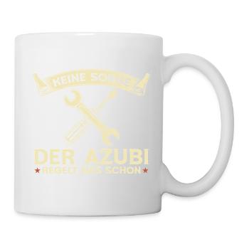 Le stagiaire organise déjà ce technicien mécatronique automobile - Mug blanc - blanc - Droite