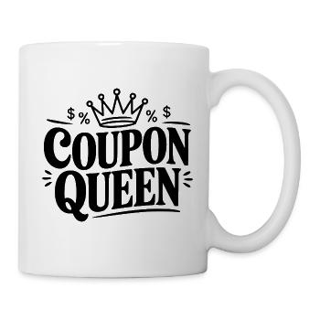 Coupon Queen - Mug - white - Right