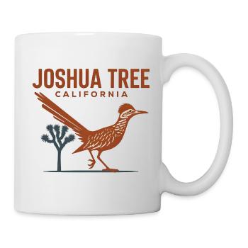 Joshua Tree Roadrunner Sunset - Tasse - Weiß - Rechts