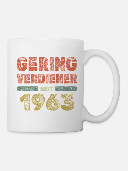 1963 - Tasse - Weiß