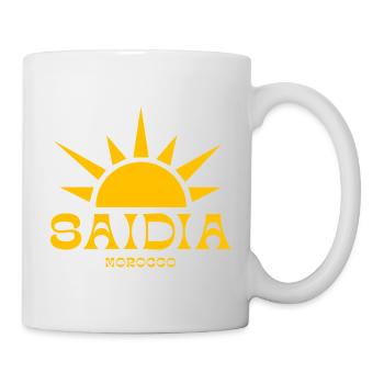 Saidia Morocco Sun Emblem - Mug - white - Right