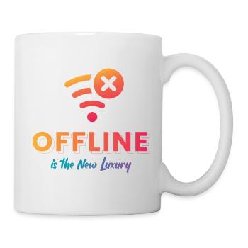 Offline Is The New Luxury - Mug - white - Right