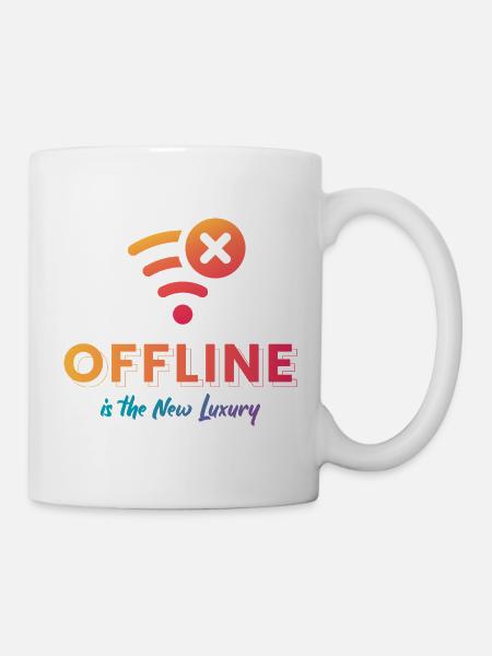 Offline Is The New Luxury - Mug - white
