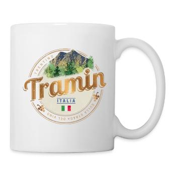 Terme Trentin, Tyrol du Sud, Italie, souvenir vintage - Mug blanc - blanc - Droite