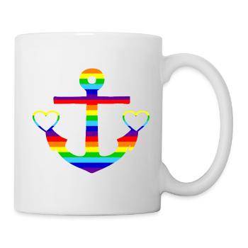 Anker-Bunt - Mug - white - Right