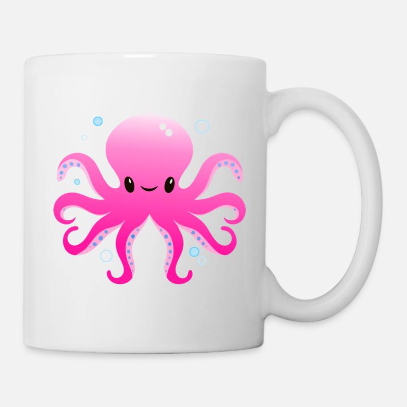 Octopussy Bubble - Tasse - Weiß