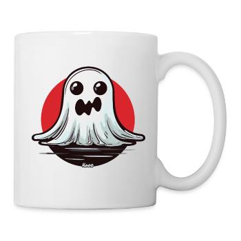 Kawaii Ghost in the Moonlight - Mug - white - Right