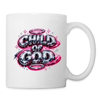 Child Of God Streetwear Vintage - Tasse - Weiß - Rechts