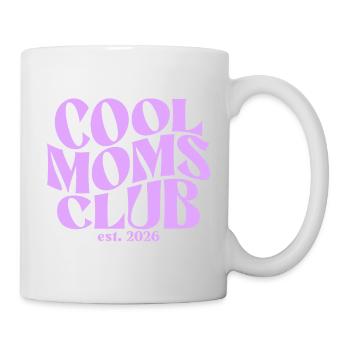 Cool Moms Club - Mom 2026 Gift - Mug - white - Right